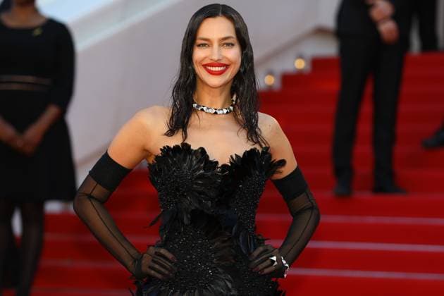 May 15, 2025, Cannes, Cote D azur, France: IRINA SHAYK smile and eye contact as she poses on the red carpet for the Case 137 Premiere screening at the 78th Annual Cannes Film Festival at Palais des Festivals in Cannes, France Cannes France - ZUMAc179 20250515_zep_c179_124 Copyright: xMickaelxChavetx
