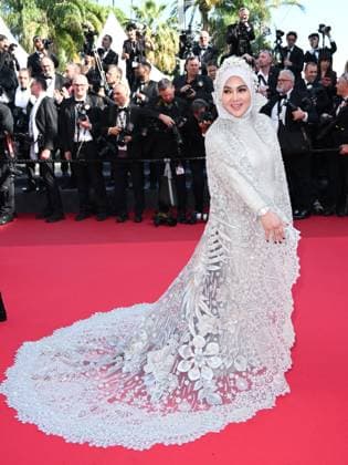 Cannes, 78th Cannes Film Festival 2025 - evening 3 - red carpet of the film Dossier 137 Cannes, 78th Cannes Film Festival 2025 - evening 3 - red carpet of the film Dossier 137 (case 137) - In the photo: Syahrini Cannes Cannes France  Copyright: xIPA ABACAx