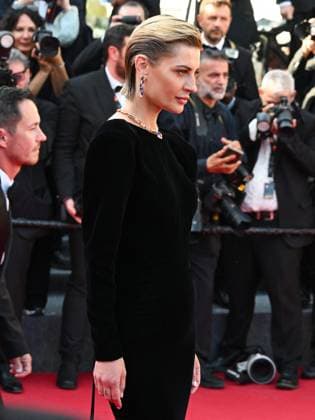Cannes, 78th Cannes Film Festival 2025 - evening 3 - red carpet of the film Dossier 137 Cannes, 78th Cannes Film Festival 2025 - evening 3 - red carpet of the film Dossier 137 (Case 137) - In the photo: Sveva Alviti cannes France  Copyright: xIPA ABACAx
