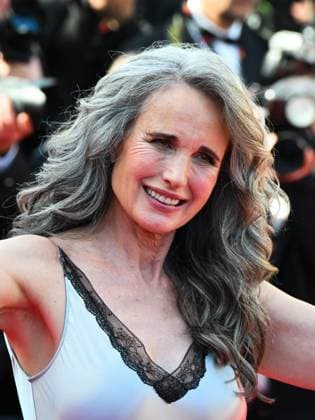 Cannes, France: Cannes, 78th Cannes Film Festival 2025 - evening 3 - red carpet of the film Dossier 137 (Case 137) - In the photo: Andie MacDowell Cannes France  - ZUMAp169 20250515_zea_p169_1115 Copyright: xManuelexMangiarottix