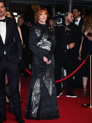 Cannes, 78th Cannes Film Festival 2025 - night 3 - red carpet of the film Dalloway Cannes, 78th Cannes Film Festival 2025 - evening 3 - red carpet of the film Dalloway In the photo: Mylène Farmer cannes France  Copyright: xIPA ABACAx