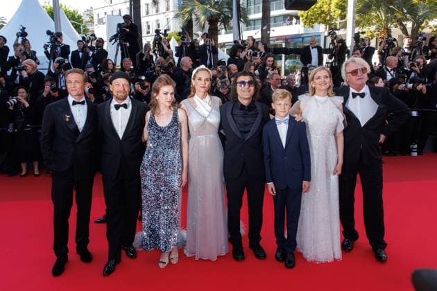 Festival de Cannes - Dossier 137 Premiere Matthias Schweighöfer, Lars Jessen, Lisa Hagmeister, Diane Kruger, Fatih AkÄ±n, Jasper Billerbeck, Laura Tonke und Detlev Buck bei der Premiere zu Dossier 137 während der 78. Filmfestspiele in Cannes im Palais de Festival am 15.05.2025. Copyright: xEventpressxKochanx