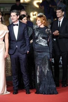 Cannes 2025 Premiere du film Dalloway Mylene Farmer Premiere of the movie Dalloway on the red carpet of the Cannes Film Festival on May 15th 2025.  Copyright: x Chassery+Courdjix