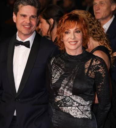78eme Festival International du Film de Cannes Montée des marches du film Dalloway 78th Cannes Film Festival Red carpet of the film Dalloway Yann Gozlan and Mylene Farmer 444333 2025 05 15 Cannes France  Copyright: xIsabellexVautierx xStarfacex STAR_444333_007