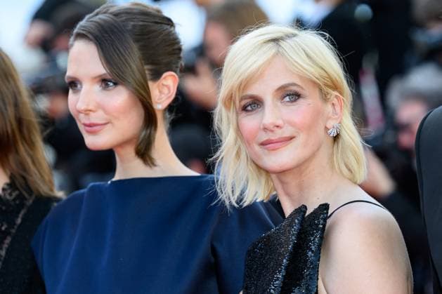 Cannes Dossier 137 Red Carpet NG Josephine Japy and Melanie Laurent attending the ‘Dossier 137 (Case 137)’ Screening and Red Carpet at Palais Des Festivals in Cannes, France on May 15 2025 as part of the 78th Cannes Film Festival. Photo by Nicolas Genin ABACAPRESS.COM Cannes France  Copyright: xGeninxNicolas ABACAx