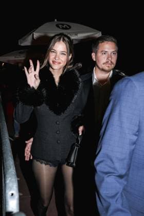 Cannes, Arrivals at the Magnum Party during the 78th Cannes Film Festival Cannes, Arrivals at the Magnum Party during the Cannes Film Festival. In the photo: Barbara Palvin (Supermodel), Dylan Sprouse (Actor) Milan Italy  Copyright: xIPA ABACAx
