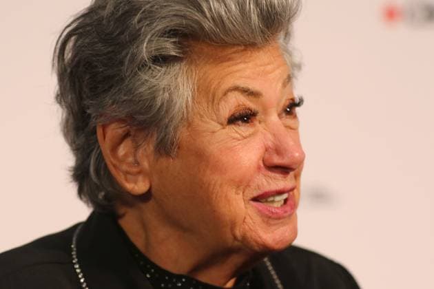 May 15, 2025, Calgary, Ab, Canada: Ginette Reno poses on the red carpet for the Canadian Music Hall of Fame ceremony in Calgary on Thursday, May 15, 2025. Calgary Canada  - ZUMAc35_ 20250515_zaf_c35_157 Copyright: xDavexChidleyx