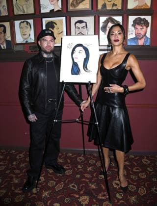 May 15, 2025, New York, Ny, United States: Jamie Lloyd and Nicole Scherzinger pose during a celebration for her Sardi s portrait unveiling for Nicole Scherzinger s Broadway debut in Sunset Blvd. at Sardi s in New York. May 15, 2025. New York United States - ZUMAp281 20250515_zea_p281_020 Copyright: xPhotoxImagexPressx