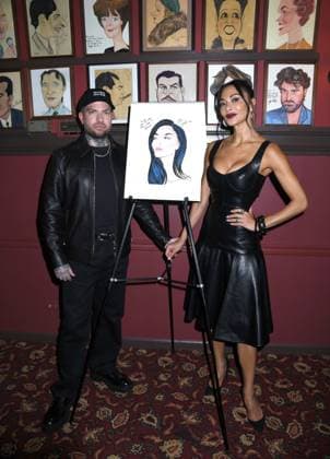 May 15, 2025, New York, Ny, United States: Jamie Lloyd and Nicole Scherzinger pose during a celebration for her Sardi s portrait unveiling for Nicole Scherzinger s Broadway debut in Sunset Blvd. at Sardi s in New York. May 15, 2025. New York United States - ZUMAp281 20250515_zea_p281_024 Copyright: xPhotoxImagexPressx