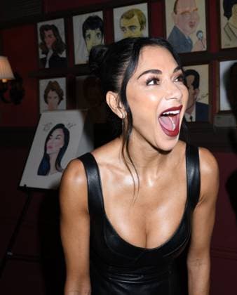 May 15, 2025, New York, Ny, United States: Nicole Scherzinger poses during a celebration for her Sardi s portrait unveiling for her Broadway debut in Sunset Blvd. at Sardi s in New York. May 15, 2025. New York United States - ZUMAp281 20250515_zea_p281_035 Copyright: xPhotoxImagexPressx