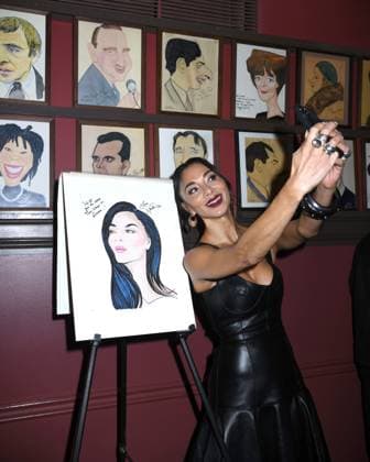 May 15, 2025, New York, Ny, United States: Nicole Scherzinger poses during a celebration for her Sardi s portrait unveiling for her Broadway debut in Sunset Blvd. at Sardi s in New York. May 15, 2025. New York United States - ZUMAp281 20250515_zea_p281_040 Copyright: xPhotoxImagexPressx