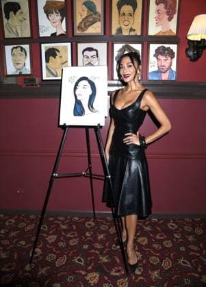 May 15, 2025, New York, Ny, United States: Nicole Scherzinger poses during a celebration for her Sardi s portrait unveiling for her Broadway debut in Sunset Blvd. at Sardi s in New York. May 15, 2025. New York United States - ZUMAp281 20250515_zea_p281_059 Copyright: xPhotoxImagexPressx