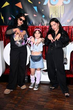Banafshe Hourmazdi, Elia Lade und Elmira Rafizadeh bei der Premiere der 1. Staffel der Joyn Serie Messiah Superstar im Bi Nuu. Berlin, 15.05.2025