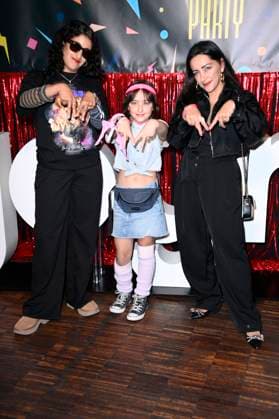 Banafshe Hourmazdi, Elia Lade und Elmira Rafizadeh bei der Premiere der 1. Staffel der Joyn Serie Messiah Superstar im Bi Nuu. Berlin, 15.05.2025