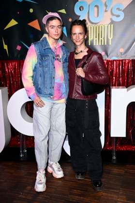 Gialu Simoniti und Gazelle Vollhase bei der Premiere der 1. Staffel der Joyn Serie Messiah Superstar im Bi Nuu. Berlin, 15.05.2025