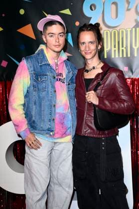 Gialu Simoniti und Gazelle Vollhase bei der Premiere der 1. Staffel der Joyn Serie Messiah Superstar im Bi Nuu. Berlin, 15.05.2025