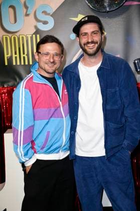 Florian Lukas und Felix Stienz bei der Premiere der 1. Staffel der Joyn Serie Messiah Superstar im Bi Nuu. Berlin, 15.05.2025