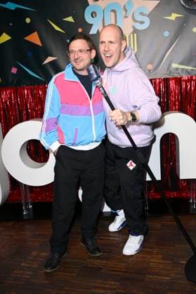 Florian Lukas und Oli.P bei der Premiere der 1. Staffel der Joyn Serie Messiah Superstar im Bi Nuu. Berlin, 15.05.2025