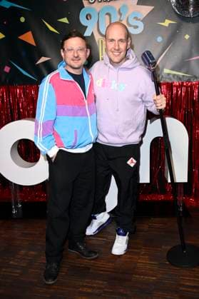Florian Lukas und Oli.P bei der Premiere der 1. Staffel der Joyn Serie Messiah Superstar im Bi Nuu. Berlin, 15.05.2025