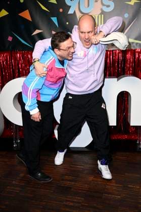 Florian Lukas und Oli.P bei der Premiere der 1. Staffel der Joyn Serie Messiah Superstar im Bi Nuu. Berlin, 15.05.2025
