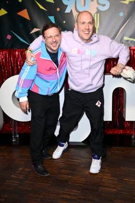 Florian Lukas und Oli.P bei der Premiere der 1. Staffel der Joyn Serie Messiah Superstar im Bi Nuu. Berlin, 15.05.2025
