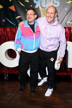 Florian Lukas und Oli.P bei der Premiere der 1. Staffel der Joyn Serie Messiah Superstar im Bi Nuu. Berlin, 15.05.2025