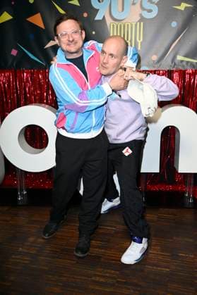 Florian Lukas und Oli.P bei der Premiere der 1. Staffel der Joyn Serie Messiah Superstar im Bi Nuu. Berlin, 15.05.2025