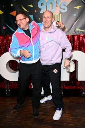 Florian Lukas und Oli.P bei der Premiere der 1. Staffel der Joyn Serie Messiah Superstar im Bi Nuu. Berlin, 15.05.2025