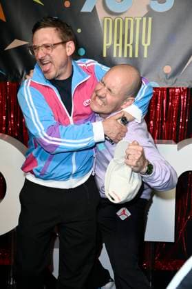 Florian Lukas und Oli.P bei der Premiere der 1. Staffel der Joyn Serie Messiah Superstar im Bi Nuu. Berlin, 15.05.2025