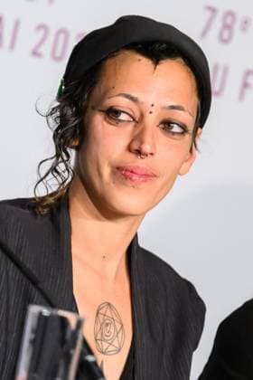 Cannes Sirat Press Conference NG Jade Oukid attending the press conference for ‘Sirat’ at Palais Des Festivals in Cannes, France on May 16 2025 as part of the 78th Cannes Film Festival. Photo by Nicolas Genin ABACAPRESS.COM Cannes France  Copyright: xGeninxNicolas ABACAx