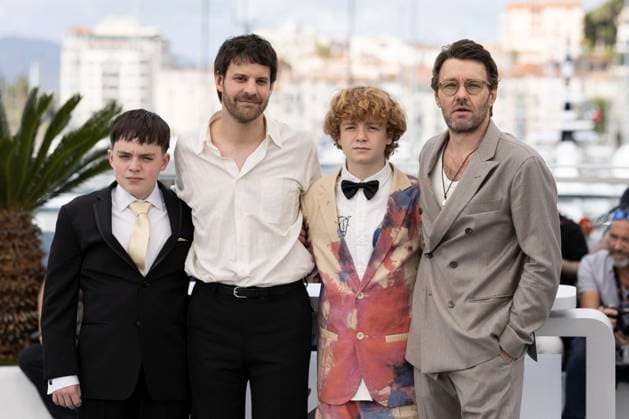 Photocall du film The Plague lors du 78ème Festival International du Film de Cannes Kenny Rasmussen, Charlie Polinger, Kayo Martin, Joel Edgerton Photocall du film The Plague lors du 78ème Festival International du Film de Cannes le 16 mai 2025 Jacovides Moreau Bestimage Photocall for the film The Plague during the 78th Cannes International Film Festival on May 16, 2025 Cannes France  Copyright: xJACOVIDES-MOREAUx xBESTIMAGExJACOVIDES-MOREAUx xBESTIMAGEx