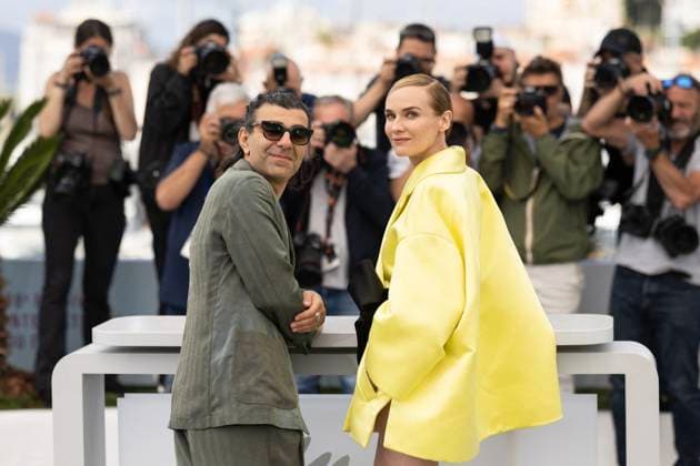 Entertainment Bilder des Tages Photocall du film Amrum lors du 78ème Festival International du Film de Cannes Diane Kruger, Fatih Akin Photocall of the film Amrum during the 78th Cannes International Film Festival on May 16, 2025 Jacovides Moreau Bestimage Photocall of the film Amrum during the 78th Cannes International Film Festival on May 16, 2025 Cannes France  Copyright: xJACOVIDES-MOREAUx xBESTIMAGExJACOVIDES-MOREAUx xBESTIMAGEx