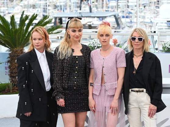 Cannes, 78th Cannes Film Festival 2025 - day 4 - photocall of the film The Chronology Of Water In the photo: Thora Birch, Imogen Poots, Kristen Stewart and Kim Gordon  Copyright: xAlbertoxTerenghix xipa-agency.netx xPoolxPhotoxEventsx05x IPA_Agency_IPA57768006