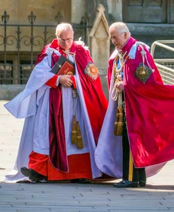 . 16 05 2025. London, United Kingdom. King Charles Arrives at Westminster Abbey. King Charles Arrives at Westminster Abbey to attend the Order of the Bath, Service. xMartynxWheatleyx xi-Imagesx IIM-25952-0001