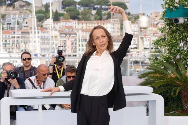 Paula Dinamarca beim Photocall zum Kinofilm The Mysterious Gaze of the Flamingo La Misteriosa Mirada del Flamenco auf dem Festival de Cannes 2025 78. Internationale Filmfestspiele von Cannes am Palais des Festivals. Cannes, 156.05.2025
