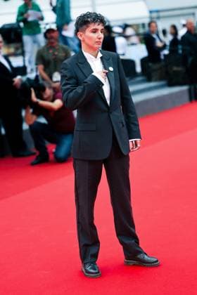 78eme Festival International du Film de Cannes Montée des marches du film La Petit Dernière 78th International Cannes Film Festival Red Carpet of La Petit Dernière movie 444384 2025 05 16 Cannes France Daas, Fatima  Copyright: xIvankaxVoisinx xStarfacex STAR_444384_033