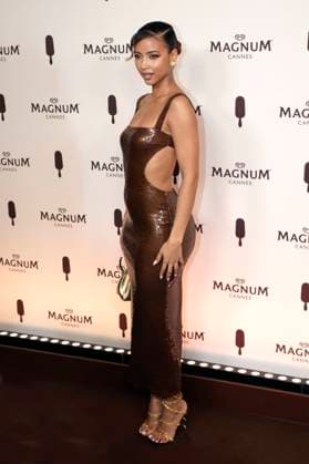 Flora Coquerel bei der Magnum Cannes Beach Party im Rahmen des Festival de Cannes 2025 78. Internationale Filmfestspiele von Cannes im Magnum Beach Palais StÃ phanie. Cannes, 15.05.2025
