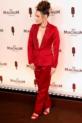 Capucine Anav bei der Magnum Cannes Beach Party im Rahmen des Festival de Cannes 2025 78. Internationale Filmfestspiele von Cannes im Magnum Beach Palais StÃ phanie. Cannes, 15.05.2025
