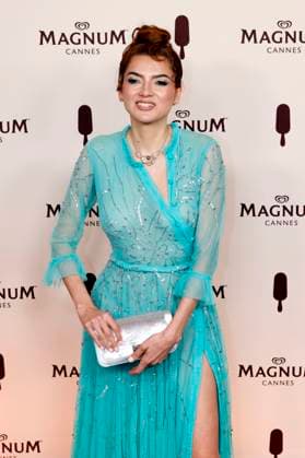 Blanca Blanco bei der Magnum Cannes Beach Party im Rahmen des Festival de Cannes 2025 78. Internationale Filmfestspiele von Cannes im Magnum Beach Palais StÃ phanie. Cannes, 15.05.2025