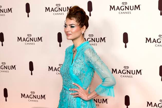 Blanca Blanco bei der Magnum Cannes Beach Party im Rahmen des Festival de Cannes 2025 78. Internationale Filmfestspiele von Cannes im Magnum Beach Palais StÃ phanie. Cannes, 15.05.2025