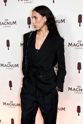 Raya Martigny bei der Magnum Cannes Beach Party im Rahmen des Festival de Cannes 2025 78. Internationale Filmfestspiele von Cannes im Magnum Beach Palais StÃ phanie. Cannes, 15.05.2025