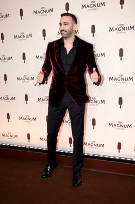 Adil Rami bei der Magnum Cannes Beach Party im Rahmen des Festival de Cannes 2025 78. Internationale Filmfestspiele von Cannes im Magnum Beach Palais StÃ phanie. Cannes, 15.05.2025