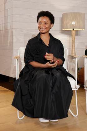 Rungano Nyoni beim Kering Women in Motion Talk auf dem Festival de Cannes 2025 78. Internationale Filmfestspiele von Cannes im Majestic Hotel. Cannes, 16.05.2025