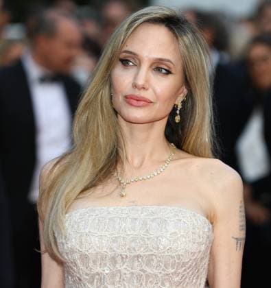 May 16, 2025, Cannes, Cote D azur, France: ANGELINA JOLIE on the red carpet for the Eddington Premiere screening at the 78th Annual Cannes Film Festival at Palais des Festivals in Cannes, France Cannes France - ZUMAc179 20250516_zep_c179_349 Copyright: xMickaelxChavetx