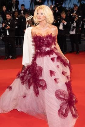 78. Internationalen Filmfestspiele von Cannes 2025 Cannes, Frankreich - 15.5.2024: Victoria Silvstedt während des SIRAT Roten Teppichs der 78. Internationalen Filmfestspiele von Cannes. Die 78. Internationalen Filmfestspiele von Cannes finden vom 13. bis 24. Mai 2025 statt. Provence-Alpes-Cote d Azur