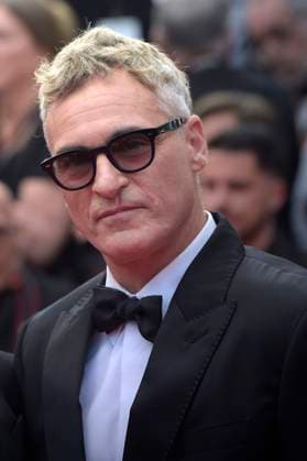 Joaquin Phoenix attends the Eddington red carpet at the 78th annual Cannes Film Festival at Palais des Festivals in Cannes, France, on Friday, May 16, 2025.  CAN20250516515 RoccoxSpaziani