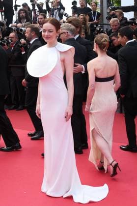CELEBRITES : 78 eme Festival de Cannes Tapis rouge 2025 - 16 05 2025 CANNES, FRANCE - MAY 16: Emma Stone attend the Eddington red carpet at the 78th annual Cannes Film Festival at Palais des Festivals on May 16, 2025 in Cannes, France.  Copyright: xLUCAxCUTOLOx