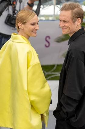 Amrum , Photocall in Cannes, 16.05.2025 Cannes, Frankreich - 16.5.2024: Diane Kruger, Matthias Schweighöfer während des AMRUM Photocall während der 78. Internationalen Filmfestspiele von Cannes. Die Filmfestspiele finden vom 13. bis 24. Mai 2025 statt. Cannes Palais des Festivals et des Cong Provence-Alpes-Cote d Azur Frankreich Copyright: xChristianxEnderx