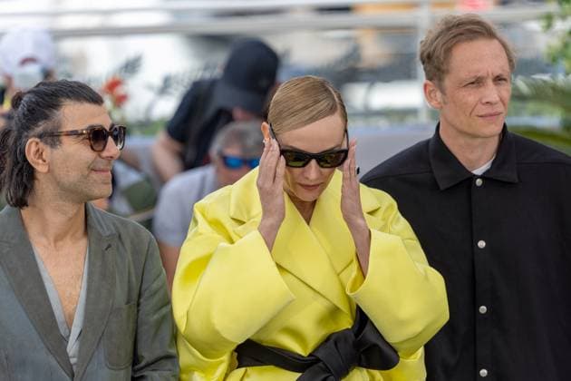 Amrum , Photocall in Cannes, 16.05.2025 Cannes, Frankreich - 16.5.2024: Fatih Akin, Diane Kruger, Matthias Schweighöfer während des AMRUM Photocall während der 78. Internationalen Filmfestspiele von Cannes. Die Filmfestspiele finden vom 13. bis 24. Mai 2025 statt. Cannes Palais des Festivals et des Cong Provence-Alpes-Cote d Azur Frankreich Copyright: xChristianxEnderx