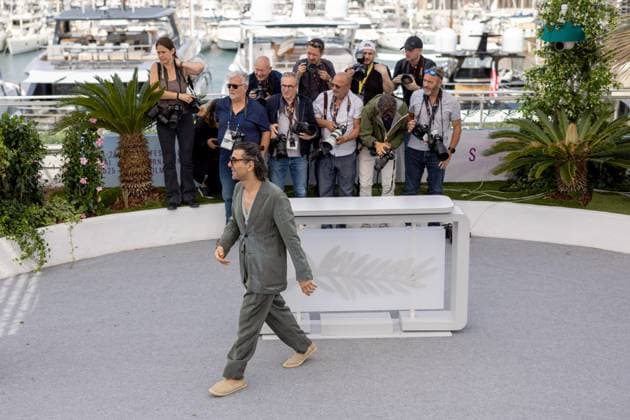 Amrum , Photocall in Cannes, 16.05.2025 Cannes, Frankreich - 16.5.2024: Fatih Akõn während des AMRUM Photocall während der 78. Internationalen Filmfestspiele von Cannes. Die Filmfestspiele finden vom 13. bis 24. Mai 2025 statt. Cannes Palais des Festivals et des Cong Provence-Alpes-Cote d Azur Frankreich Copyright: xChristianxEnderx